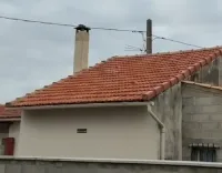 Chantier de nettoyage de toiture sur Beaucaire (4)