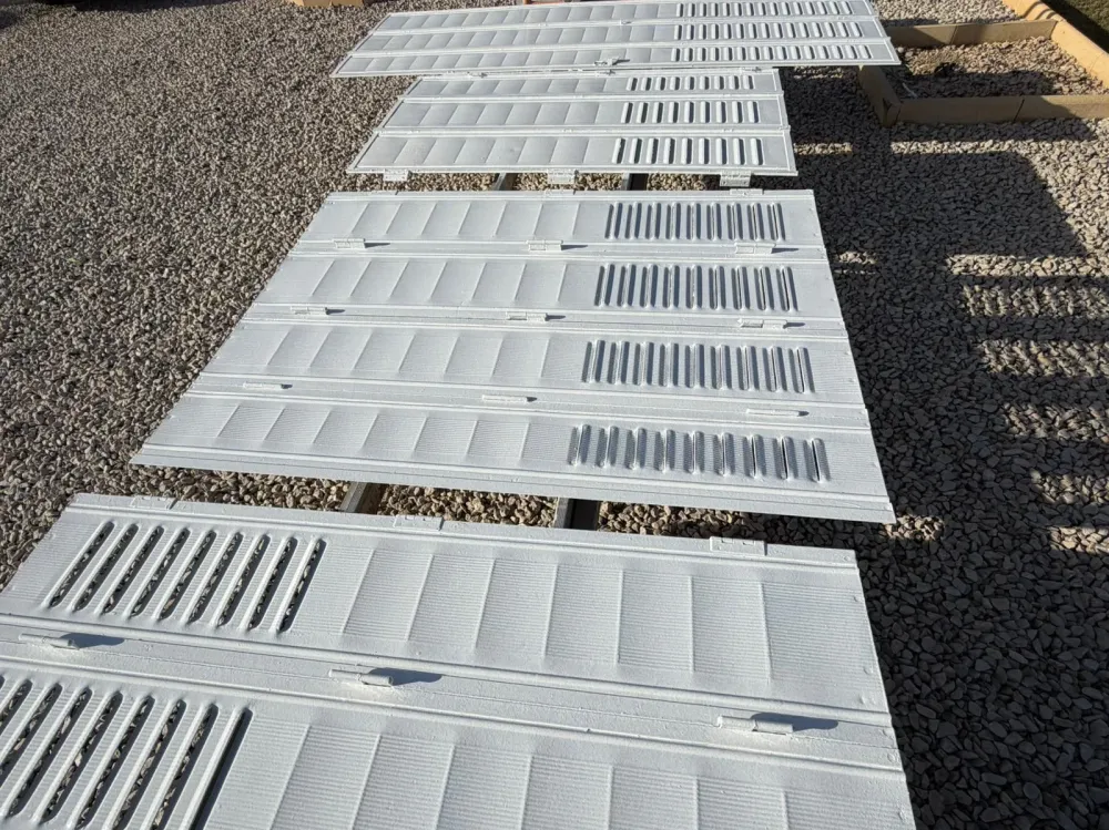 Chantier de réparation et de peinture de persiennes sur Tarascon